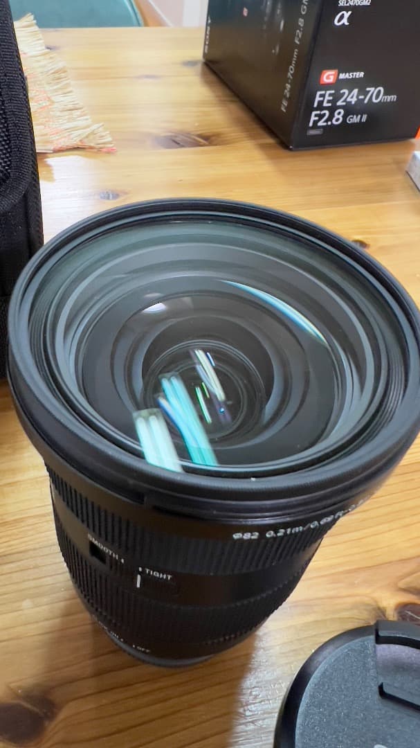 GM2 付属品多数あり　SONY FE 24-70mm F2.8 GM II