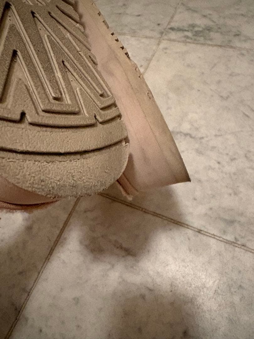 UGG ベージュ ファー サンダル