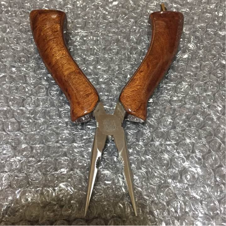 トラウト プライヤー シース付き サクラマス ルアー フライ