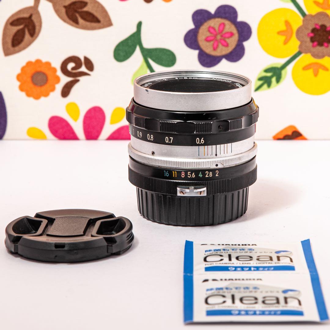 ⭐️Nikon ニコン 5cm F2⭐️単焦点レンズ⭐️希少【cm表記】⭐️