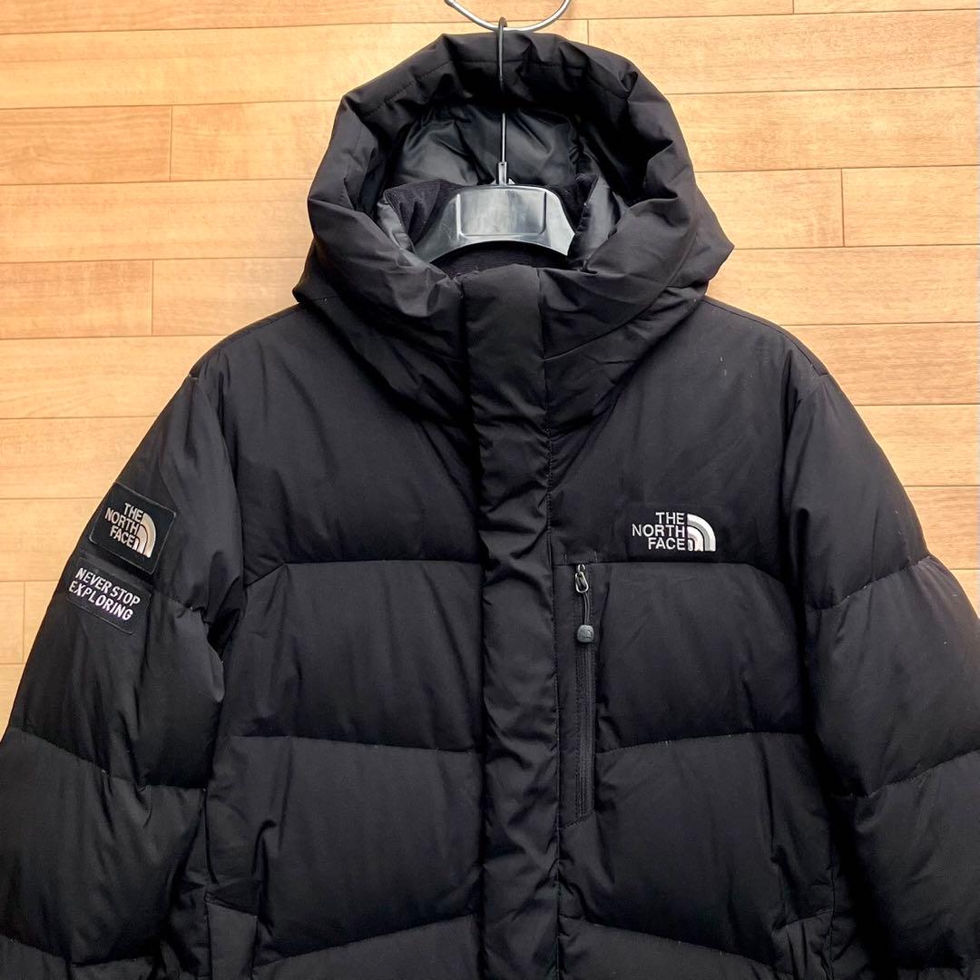 美品 ザ ノースフェイス ダウンコート S ロングダウン 黒 ダウンジャケット