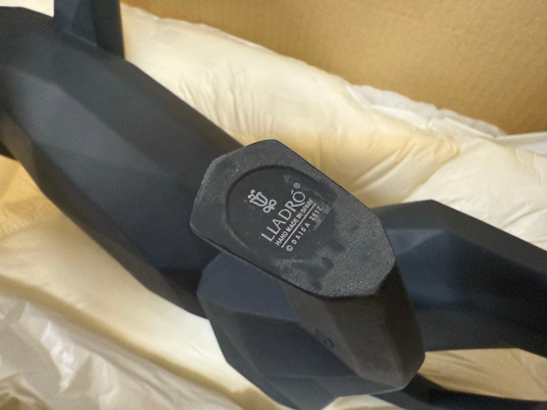 新品☆リヤドロ パンサー Origami 黒ヒョウ ジャガー ブラック