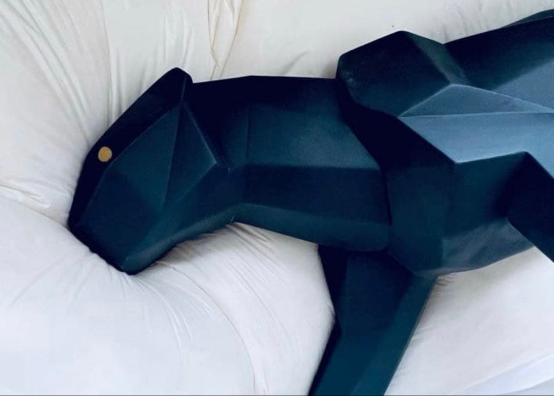 新品☆リヤドロ パンサー Origami 黒ヒョウ ジャガー ブラック