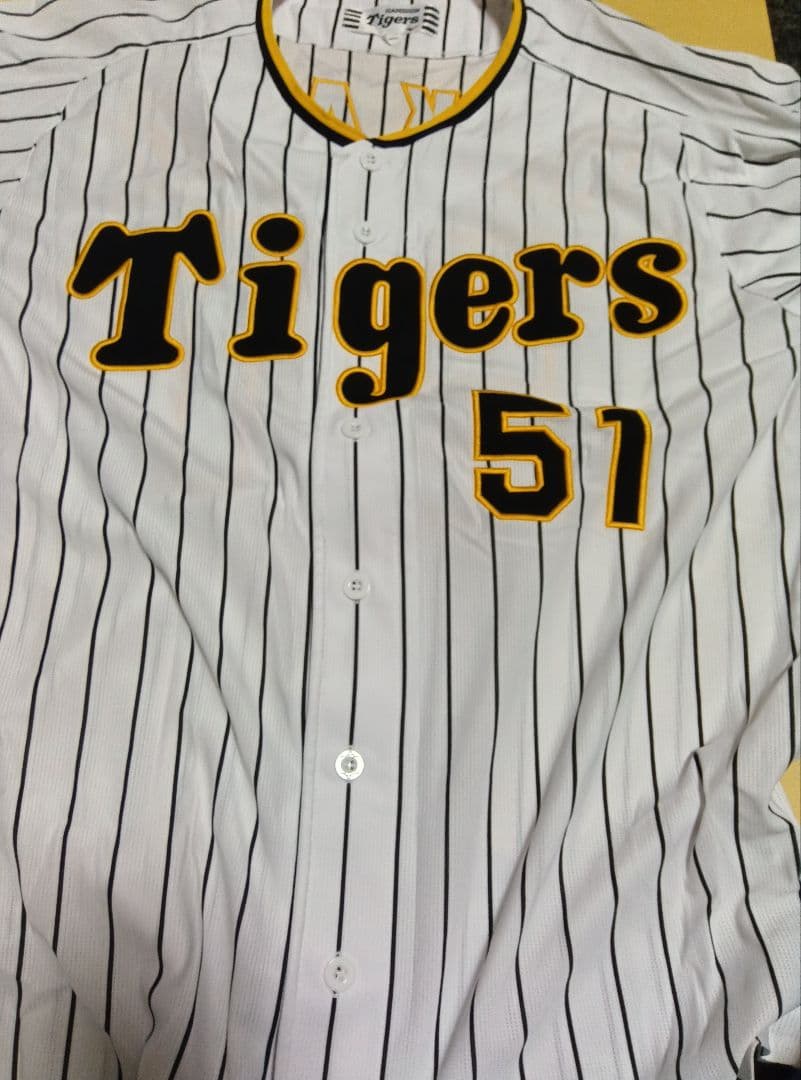 阪神タイガース 中野拓夢 直筆サインユニフォーム Lサイズ タグ付き