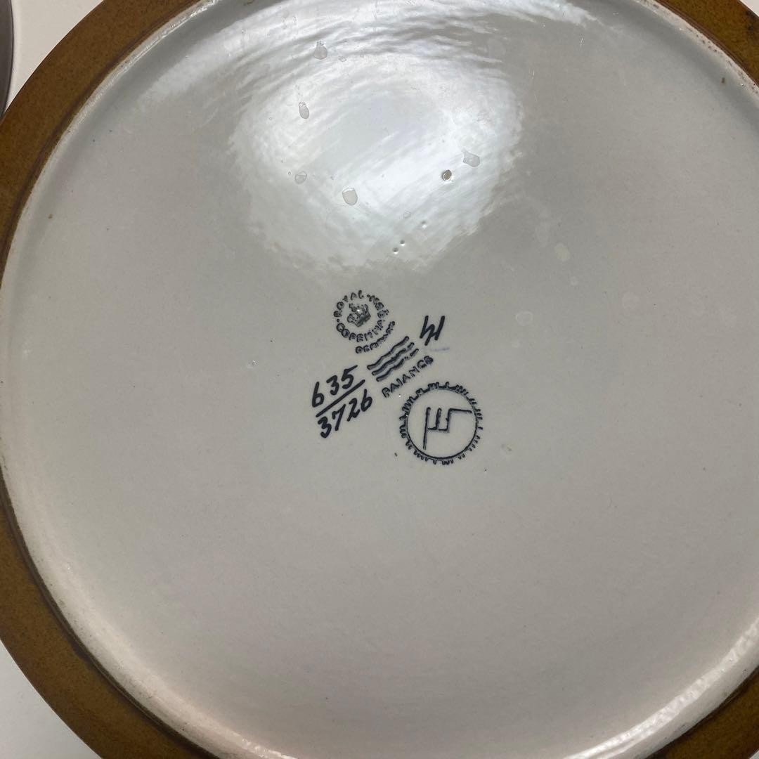 ロイヤルコペンハーゲン　バッカシリーズ エレン マルマー 丸皿 2枚セット