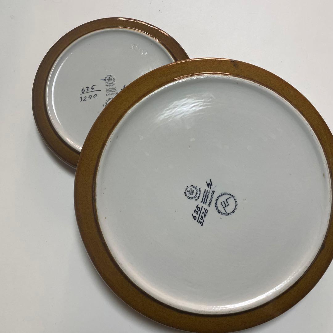 ロイヤルコペンハーゲン　バッカシリーズ エレン マルマー 丸皿 2枚セット