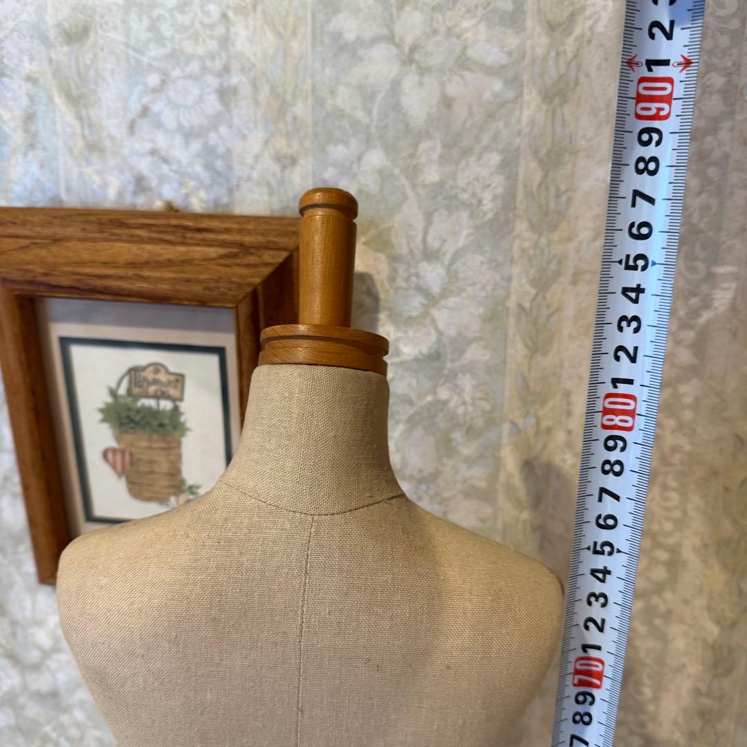 ヴィンテージドールトルソーとアンティークレースドールドレスのセット