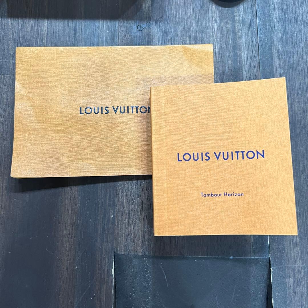 ルイヴィトン タンブール ホライゾン ライトアップ ブラック C006110