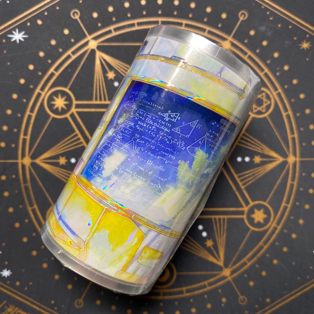 【9368】海外　5m巻　貝殻光カッティングマスキングテープ学校生活　装飾背景系