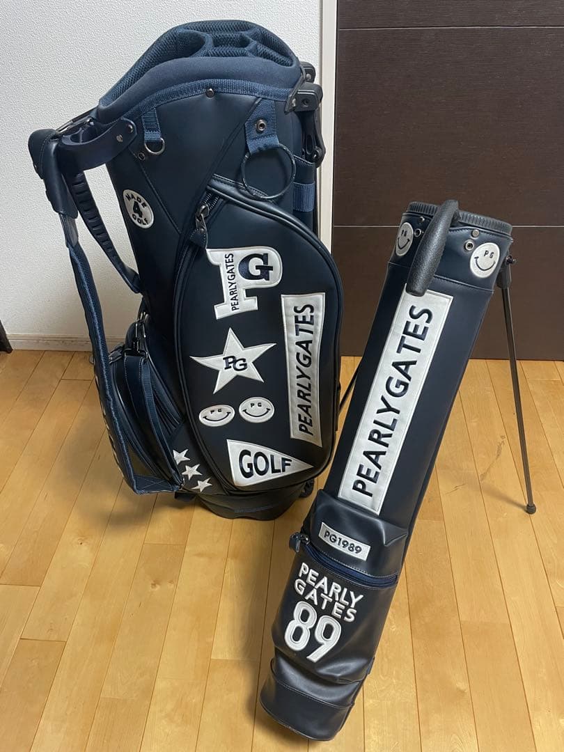 tompapa専用　PEARLY GATES キャディバッグ 親子 ネイビー