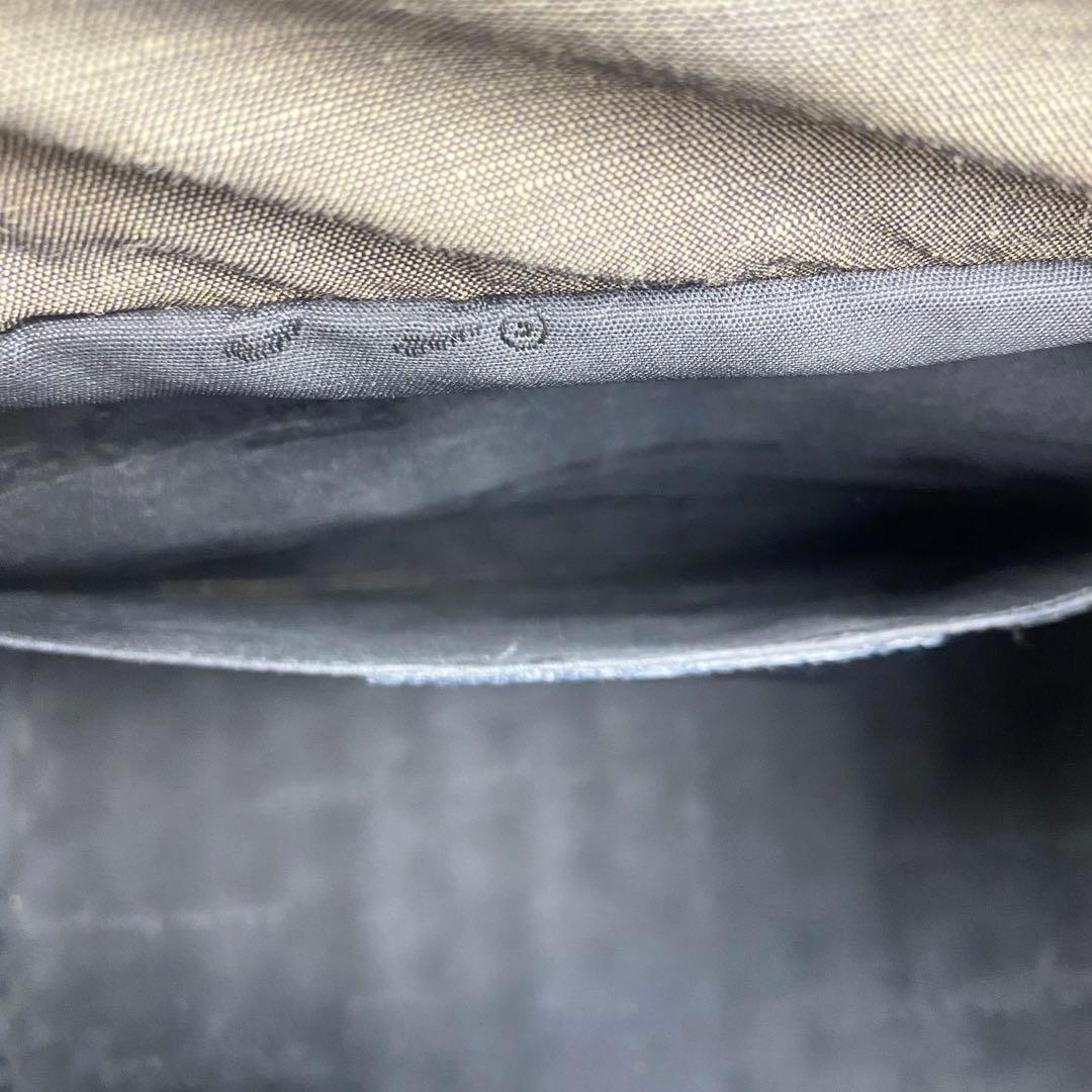 【希少✨良品】サルヴァトーレフェラガモ　ラタン　かごバッグ　巾着　黒　レザー　籐