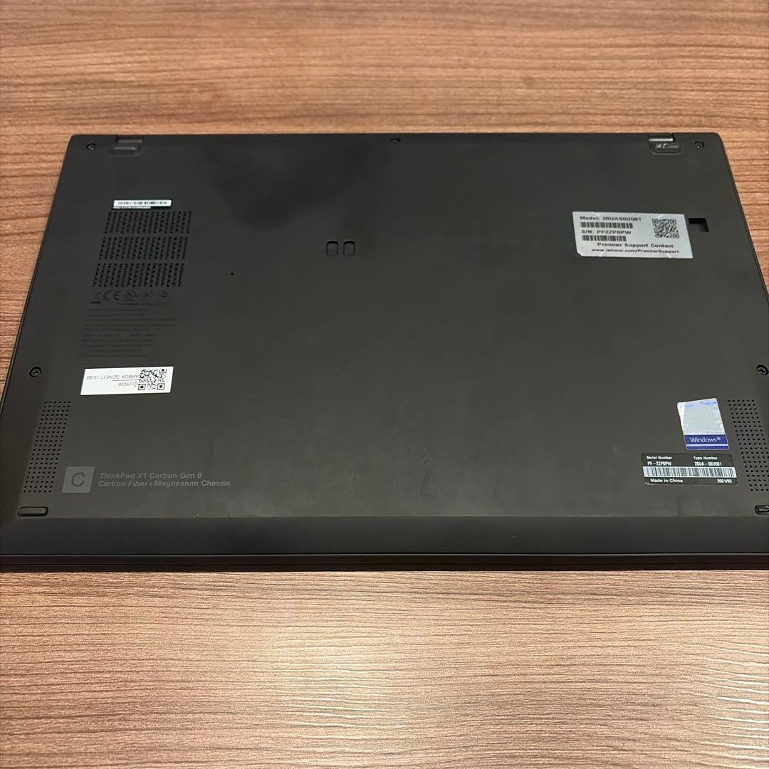 Windowsノート本体 ThinkPad X1 Carbon Gen8 core i7