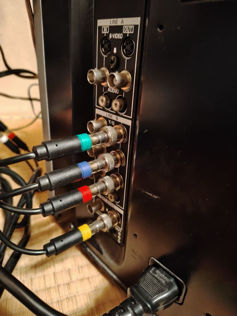 パナソニック　プロ向け　RGB ブラウン管テレビ　BVM PVM