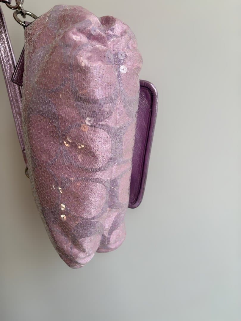 コーチ ポピー ピンク 2way ショルダーバッグ　14541