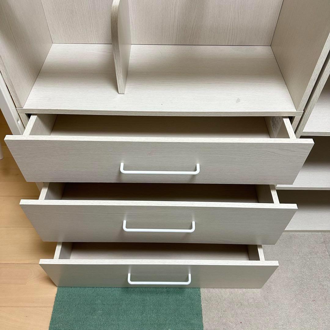 ニトリ　システムベッド　ロフトベッド　学習机　マットレス付き　システムベット