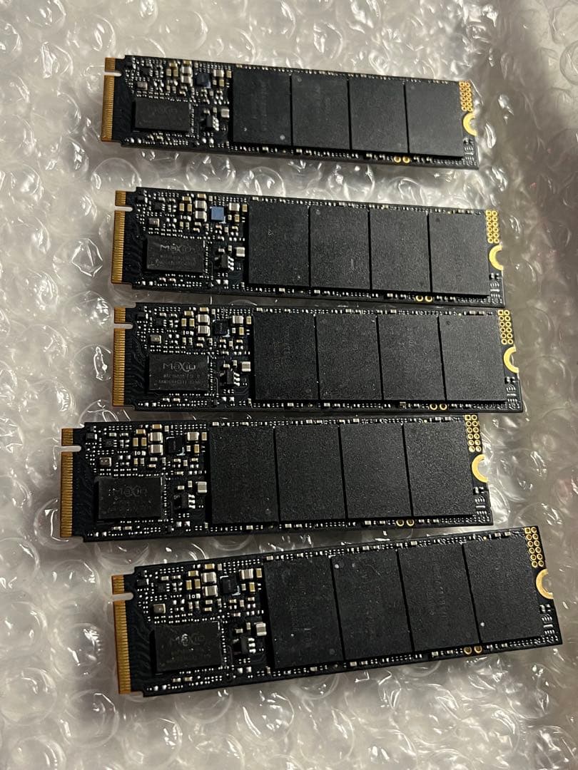 5個　Hanye HE70 4TB PCIe NVMe M.2 SSD
