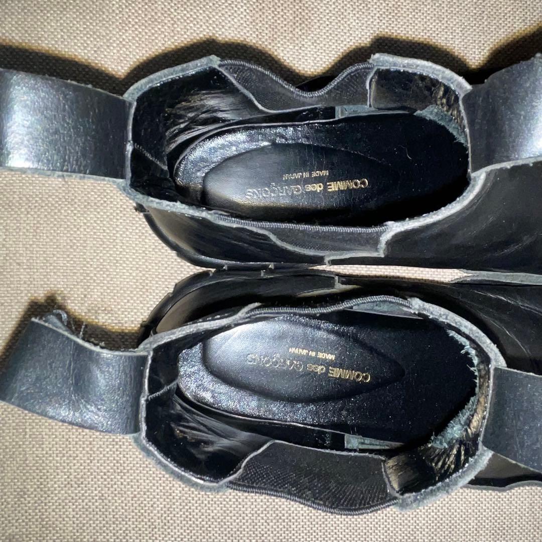 【COMME des GARCONS】10AWサイドゴアブーツ（餃子）24.5㎝