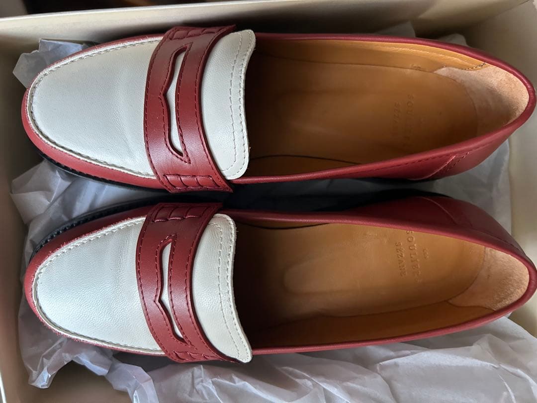 Sezane レザー ローファー