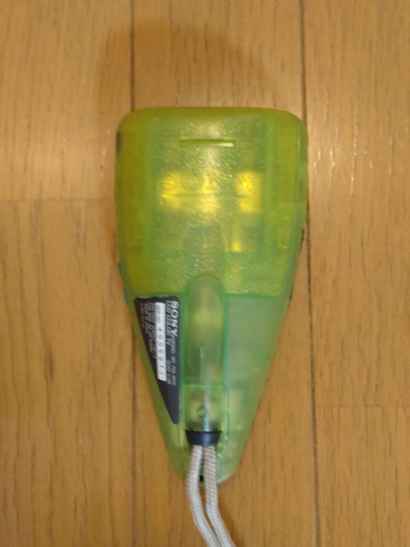 ジャンク　携帯アナログテレビ　whoopee SONY FL-W22スケルトン