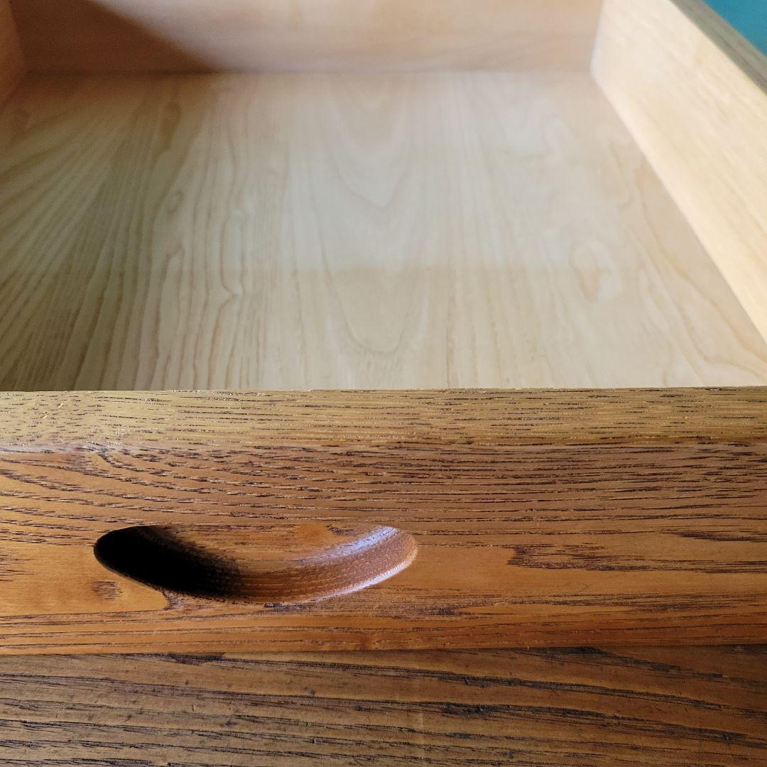 レトロ　ヴィンテージ　木製無垢材　平机 古家具 学習机