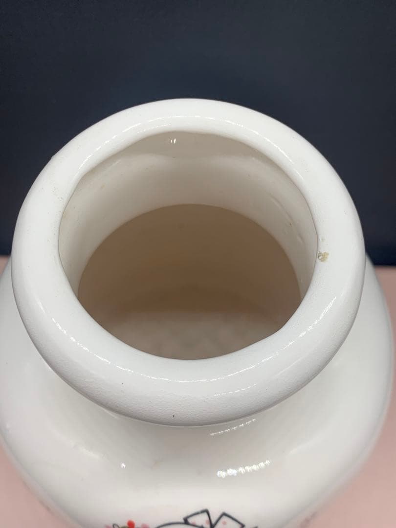 内藤ルネ　花瓶　陶器　女の子