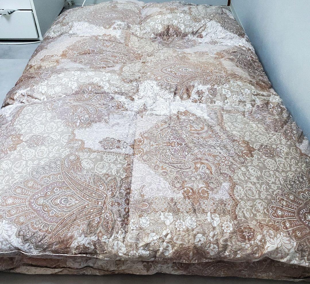 【未使用✨️】羽毛掛け布団　ハンガリー ホワイトグース ダウン93%