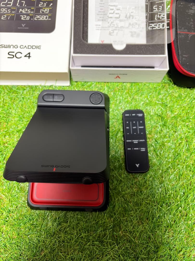SWING CADDIE SC4 別売ケース付き ボイスキャディ　弾道測定器