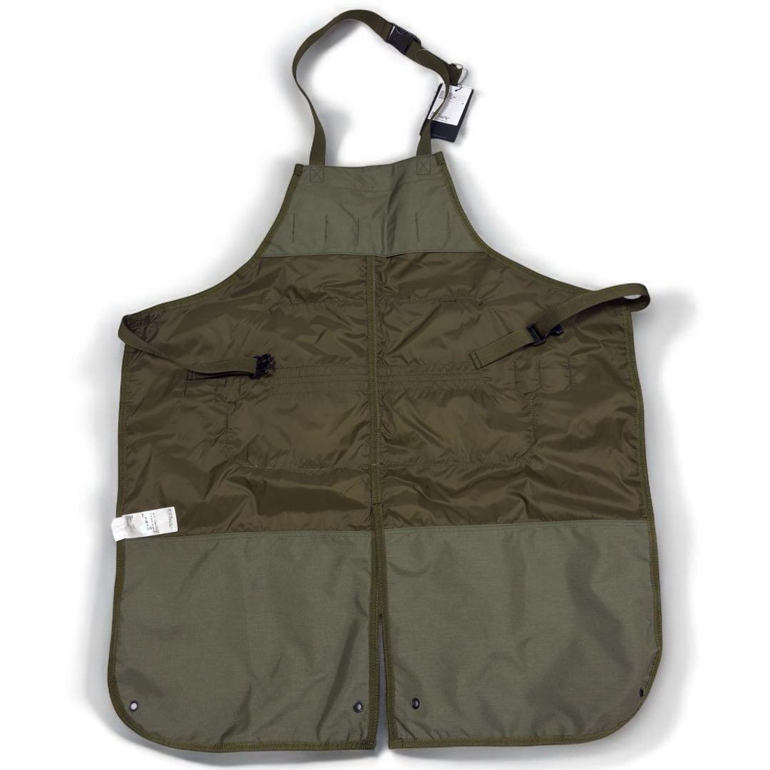 ☆限定SALE☆希少色 ブリーフィング エプロン セージグリーン 緑 アウトドア