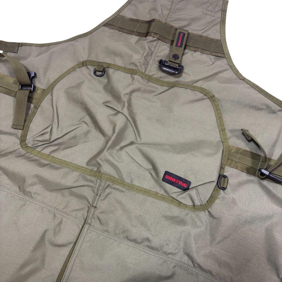 ☆限定SALE☆希少色 ブリーフィング エプロン セージグリーン 緑 アウトドア