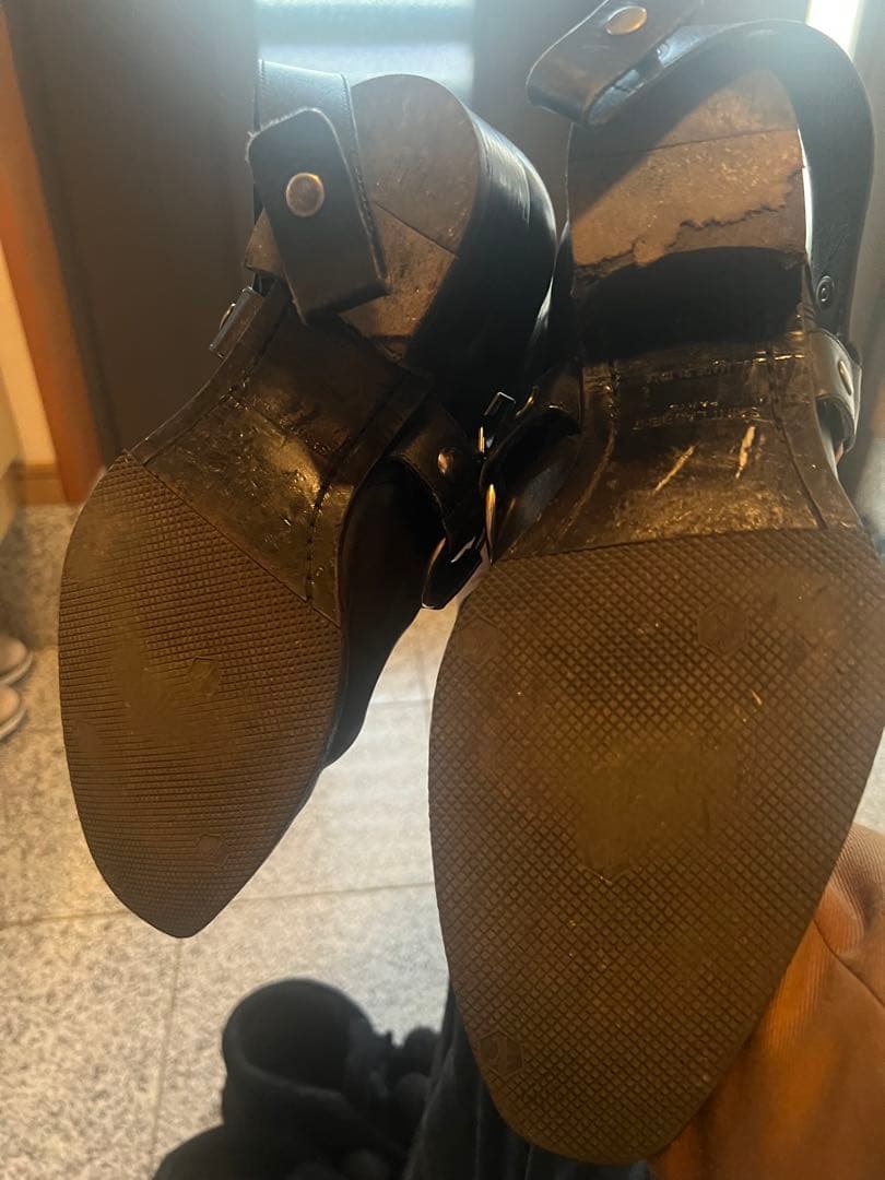 saint laurent paris wyatt boots リングブーツ43