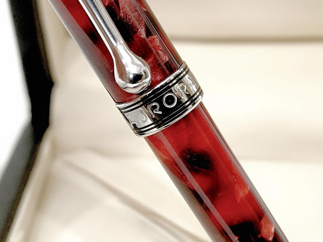 [正規・未使用] アウロラAURORA ミニオプティマ バーガンディ 4C芯