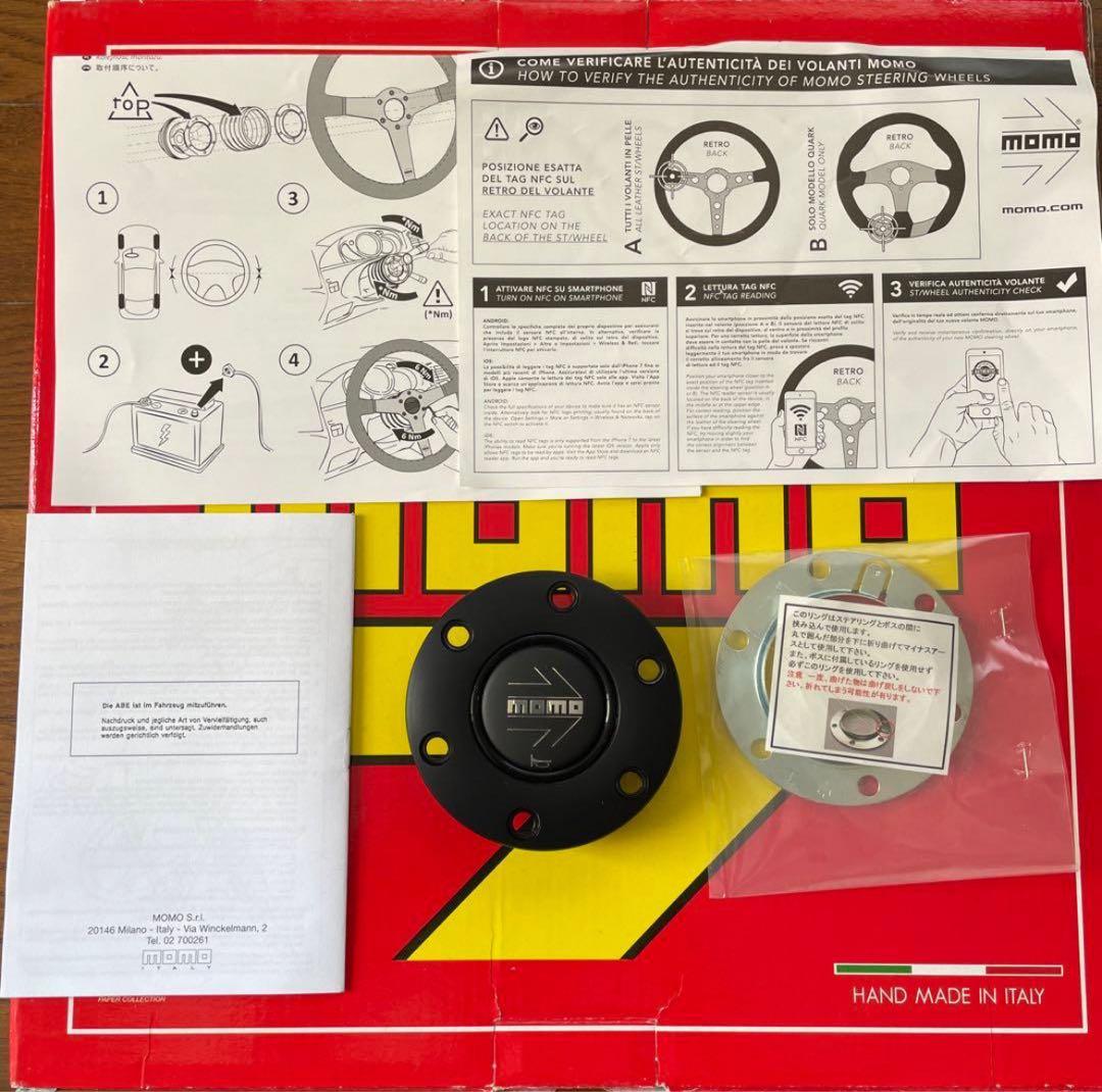 ※最終値下げ※モモステアリング　TUNERブラック　320mm 未使用品