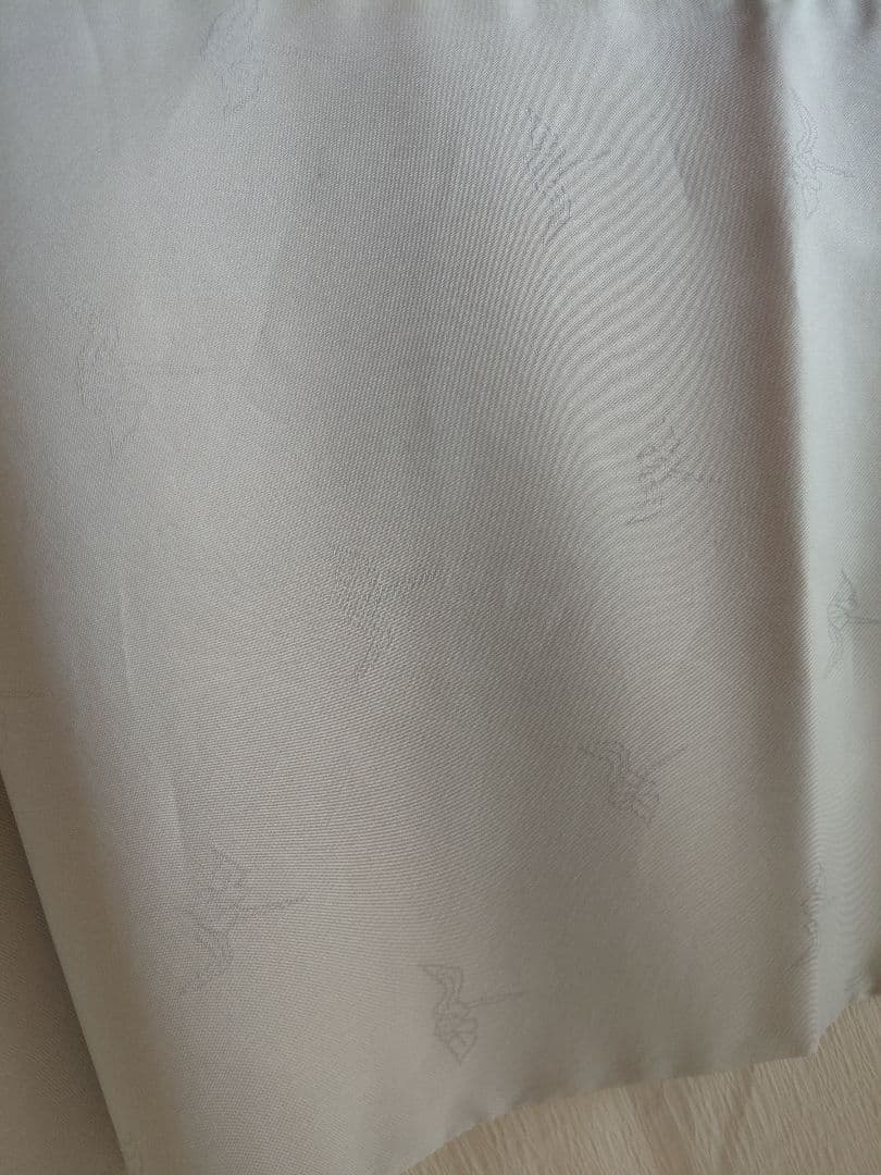 た*マ様 お太鼓の皺無しです　皇室御用達　山口美術織物　山口弘躬　小葵地葡萄鏡文