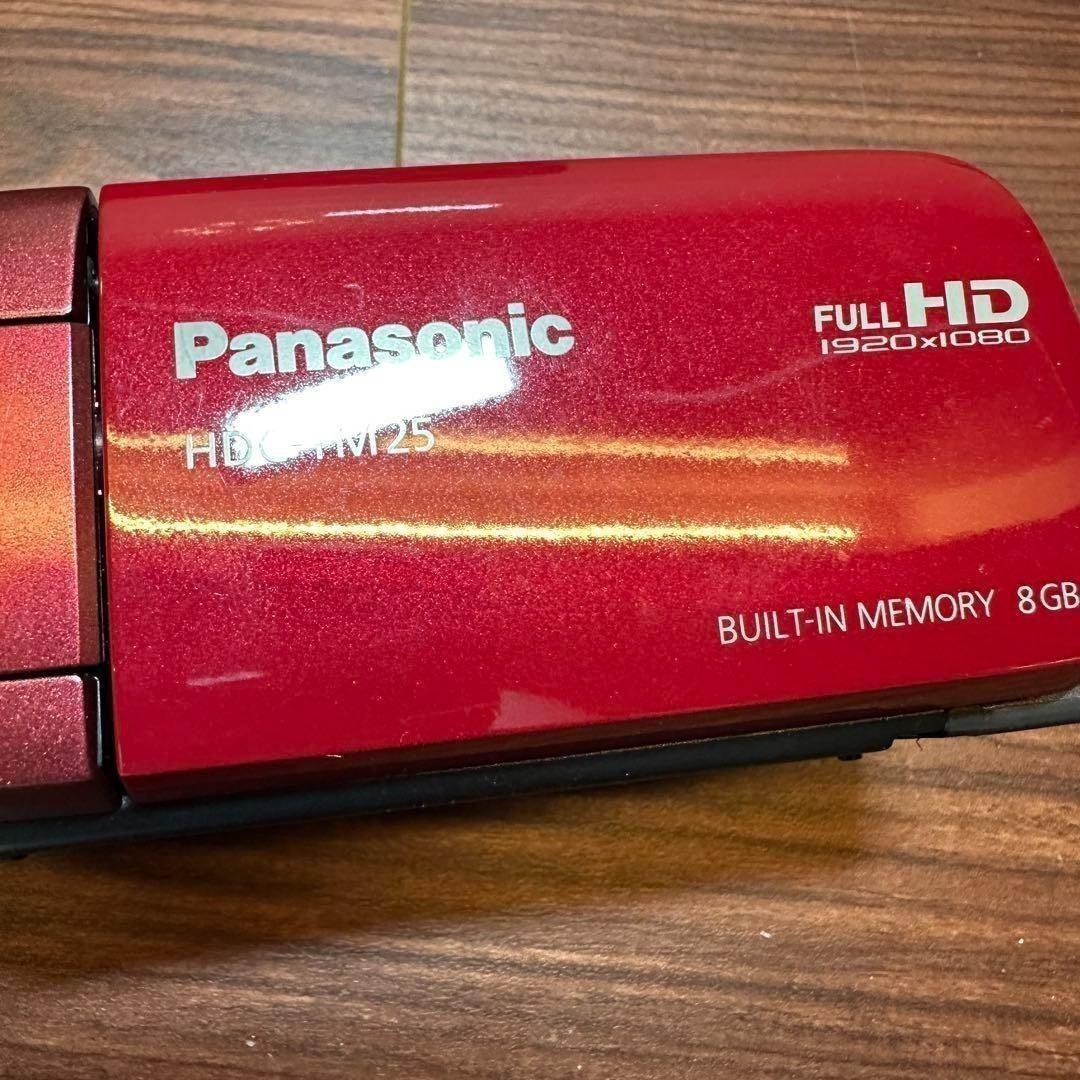 Panasonic HDC-TM25-S ビデオカメラ 2456