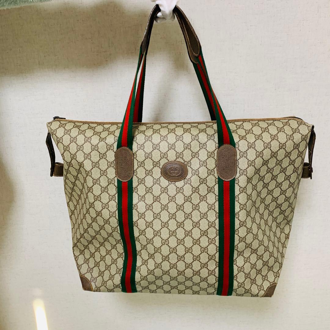 ⭐️グッチ ヴィンテージ オールドグッチ シェリーライン GGスプリーム