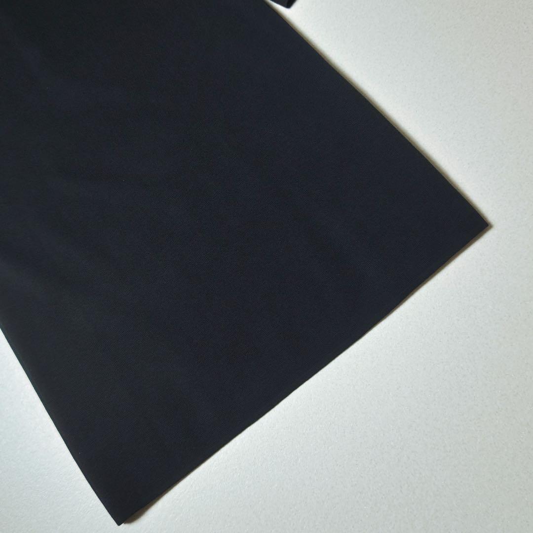 イヴサンローラン　ニットワンピース　黒　エレガント　YSL　上品　ヴィンテージ