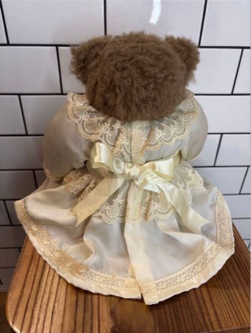 【テディベア】Atelier Doll アンティークウエディング　ベア　セット！