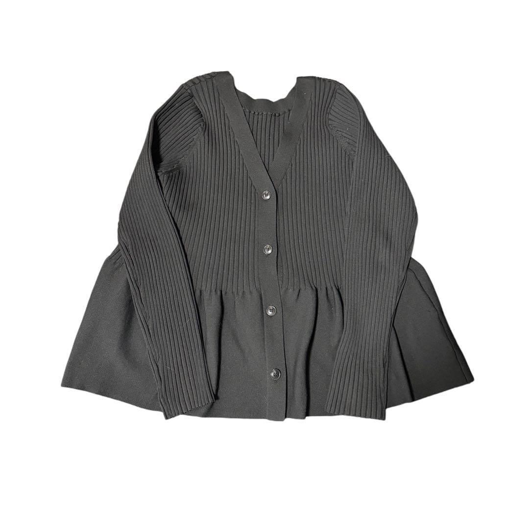 GALLARDAGALANTE【前後2way】ペプラム2WAYカーデ