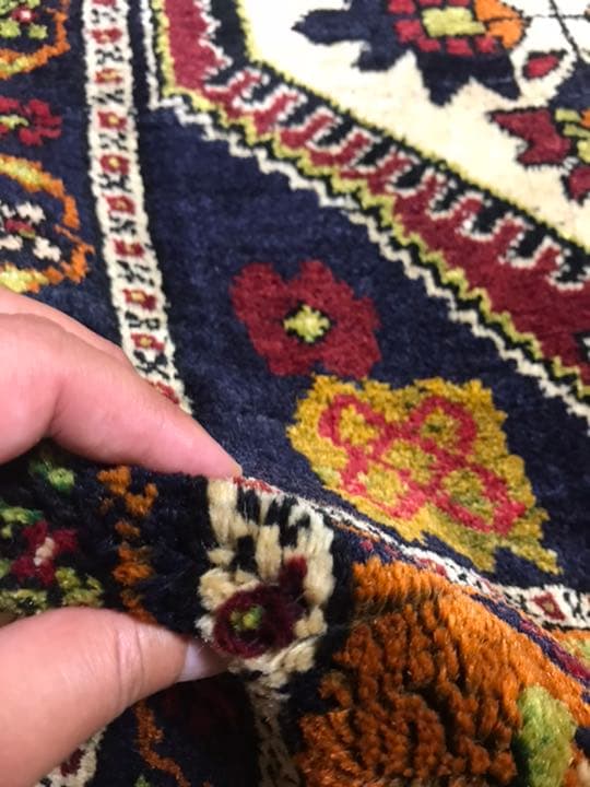 手織りトルコ絨毯　ウール100%