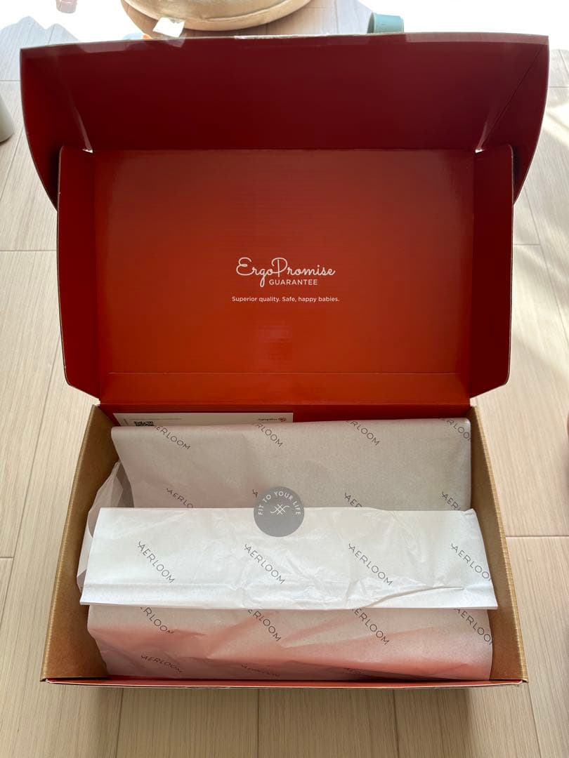 【美品】エルゴベビー　エアルーム　オーシャンブルー