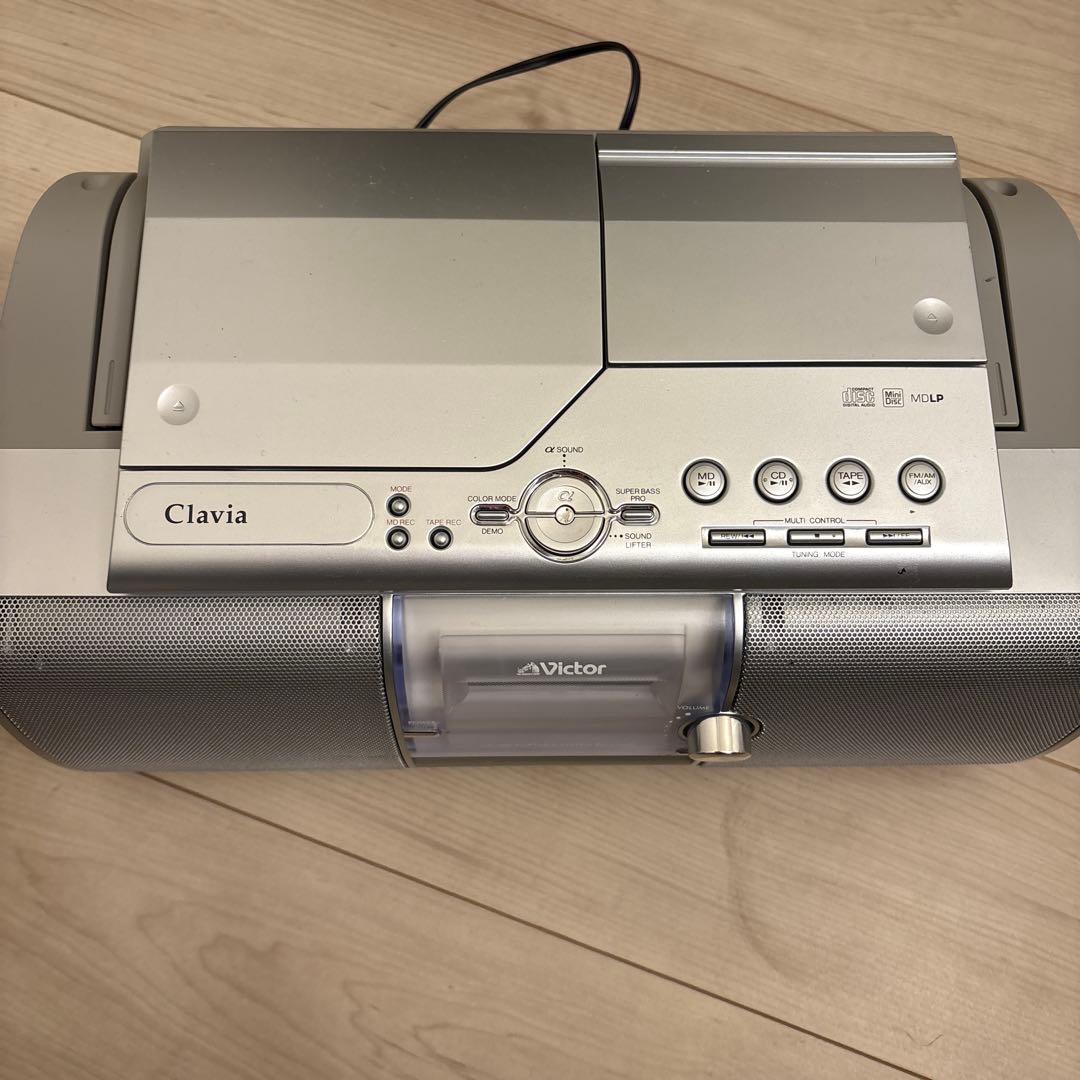 Victor Clavia CD・MD・カセットデッキ