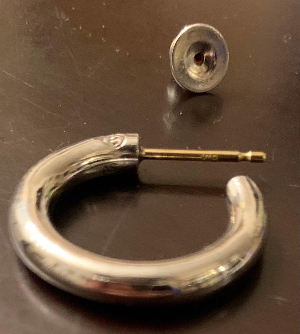 キャリアリング プラシーボ 501 シルバー ピアス CAREERING 片耳