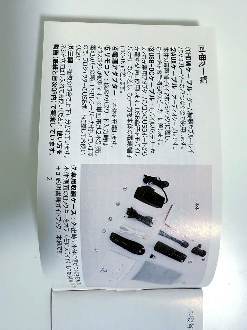 スマホ型プロジェクター　KABENI　カベーニ UENO-mono