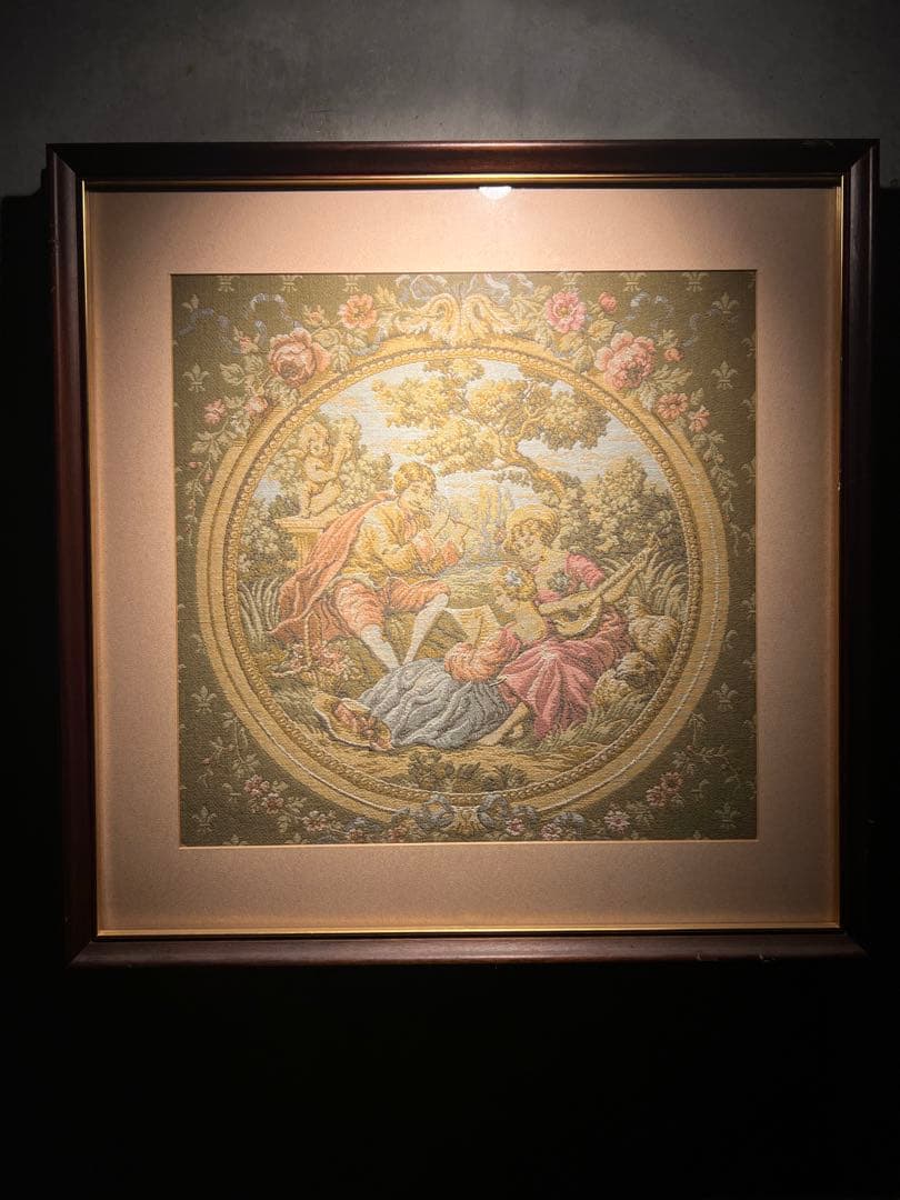 Italiy Gobelins【美術品】額装