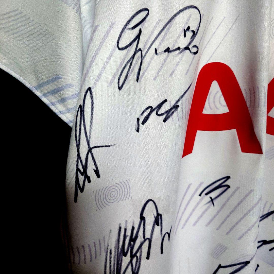 【最終SALE】トッテナム・ホットスパー 直筆サイン入りユニフォーム