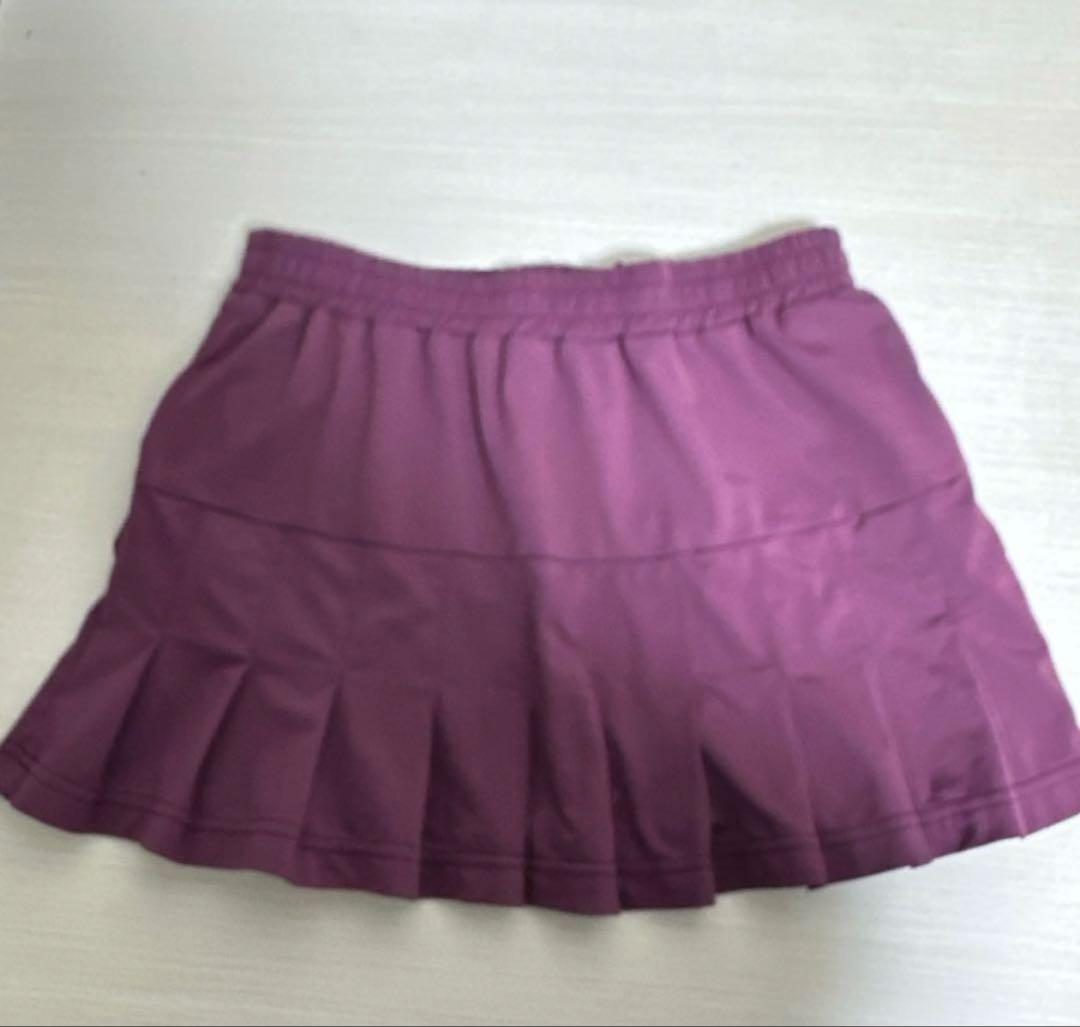 極美品！アドミラル テニススコート M パープル