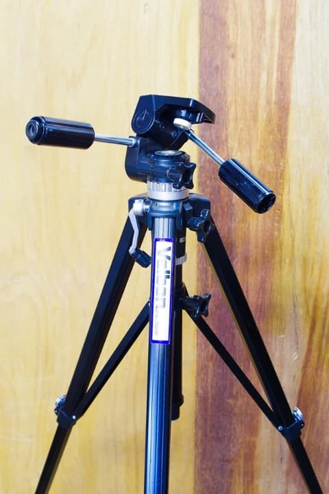 VelbonPX-701F♪耐荷重8kg楽なレバーロック♪強固な金属製大型三脚