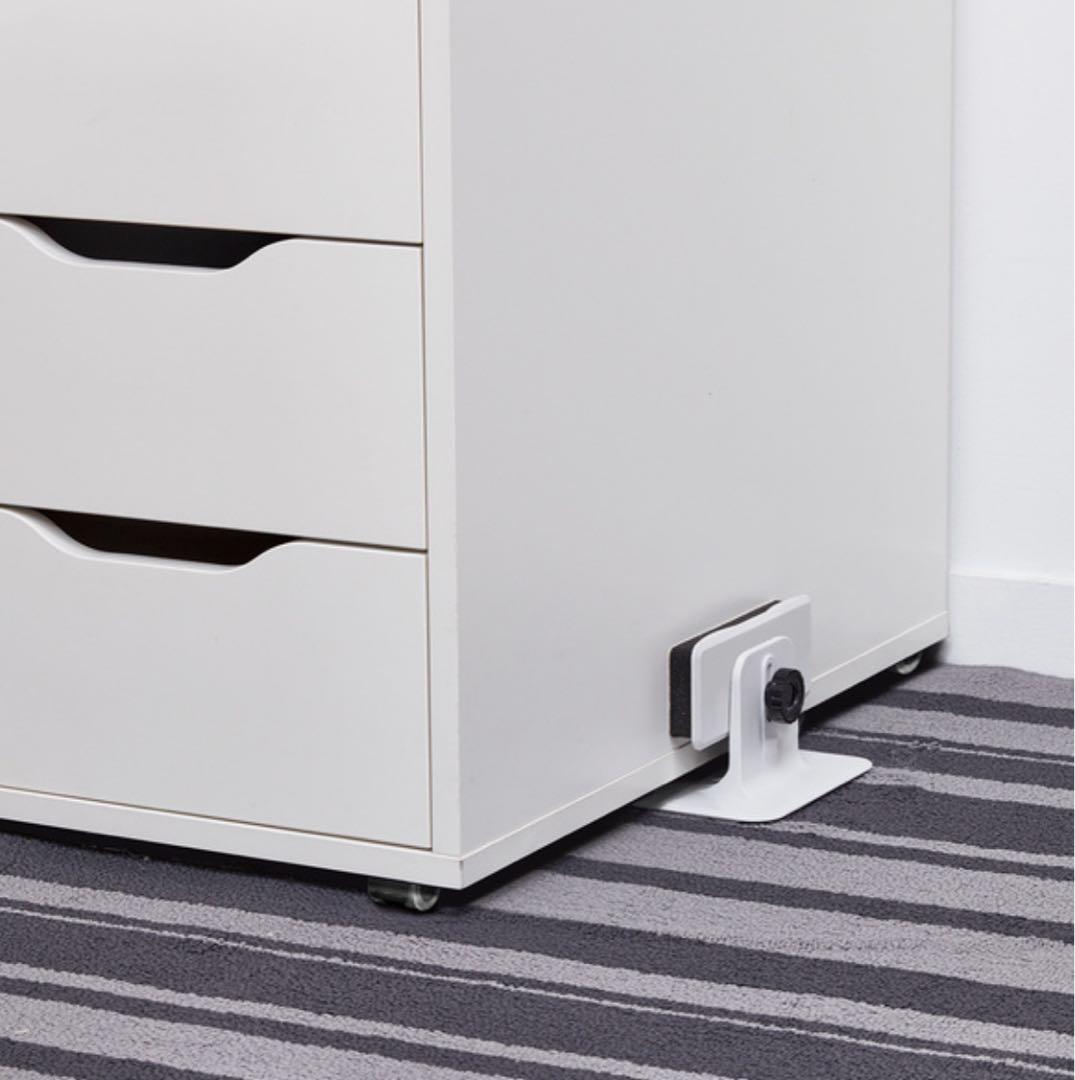 2点セット送料込み新品未使用未開封日本製耐震キャビネットストッパー防災対策