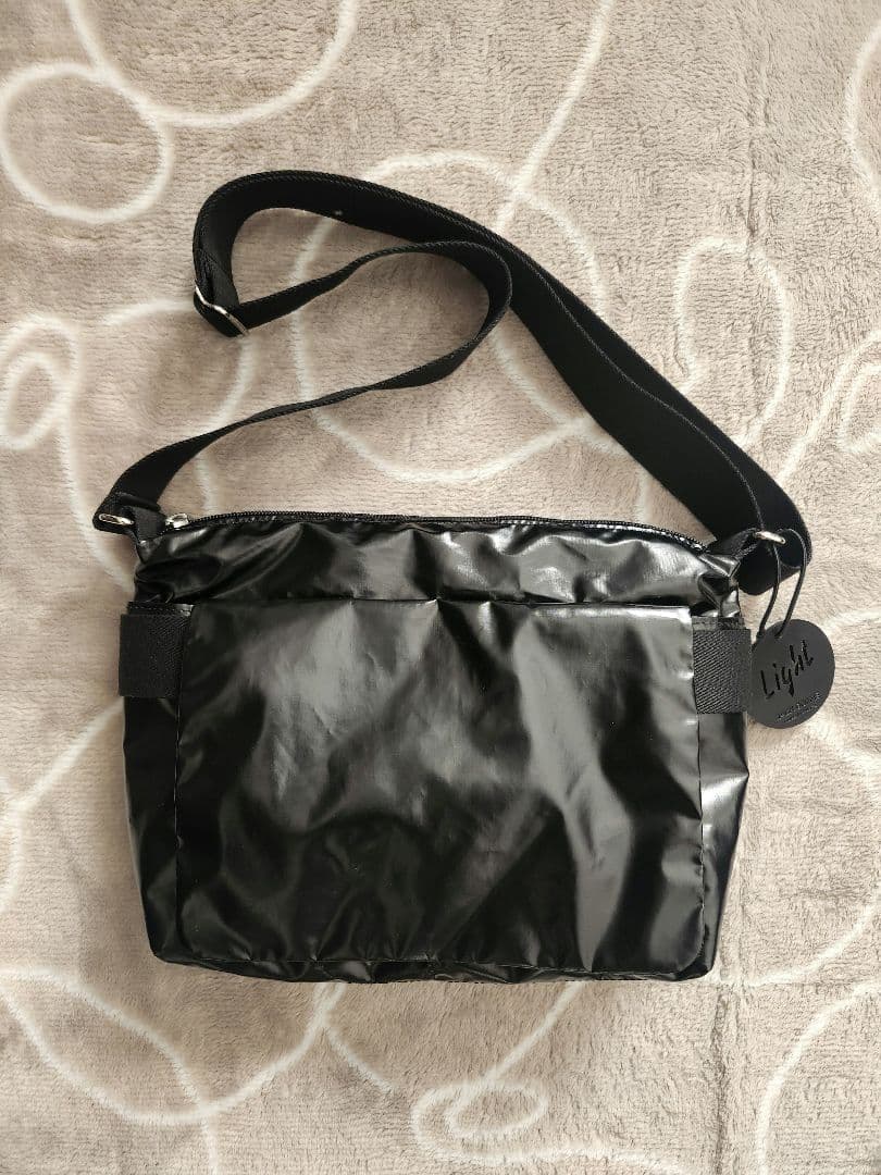 ジャックゴムのショルダーバッグRIGA　ブラック 定価30800円のお品！