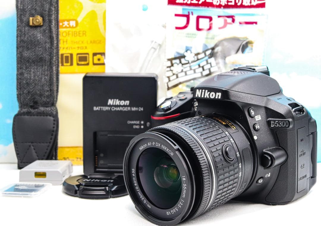 ニコン Nikon D5300⭐️WIFI機能搭載！⭐️一眼レフ⭐️おまけ多数